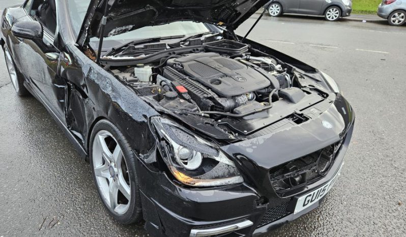 2015 MERCEDES-BENZ SLK 350 BlueEFFICIENCY AMG Sport 2dr Tip Auto Damaged Salvage full