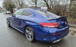 2019 MERCEDES-BENZ C CLASS C300d AMG Line Premium Auto Damaged Salvage CAT N