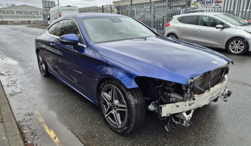 2019 MERCEDES-BENZ C CLASS C300d AMG Line Premium Auto Damaged Salvage CAT N full
