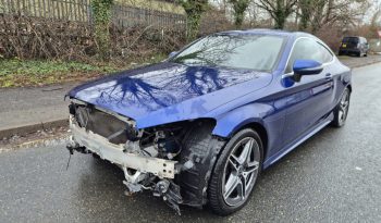2019 MERCEDES-BENZ C CLASS C300d AMG Line Premium Auto Damaged Salvage CAT N full