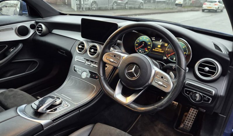 2019 MERCEDES-BENZ C CLASS C300d AMG Line Premium Auto Damaged Salvage CAT N full