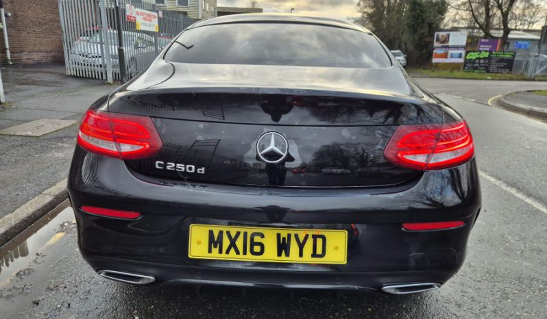 2016 MERCEDES-BENZ C CLASS C250d AMG Line 2dr Auto Damaged Salvage full