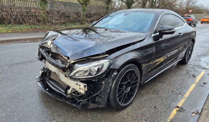 2016 MERCEDES-BENZ C CLASS C250d AMG Line 2dr Auto Damaged Salvage full