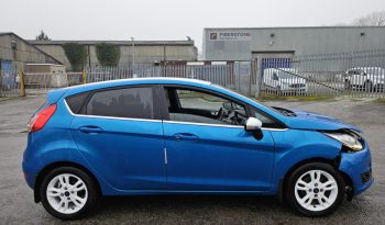 2016 66 FORD FIESTA 1.0 EcoBoost Zetec Blue 5dr Damaged Salvage full