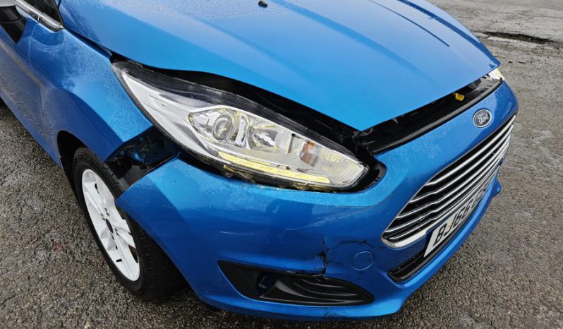2016 66 FORD FIESTA 1.0 EcoBoost Zetec Blue 5dr Damaged Salvage full