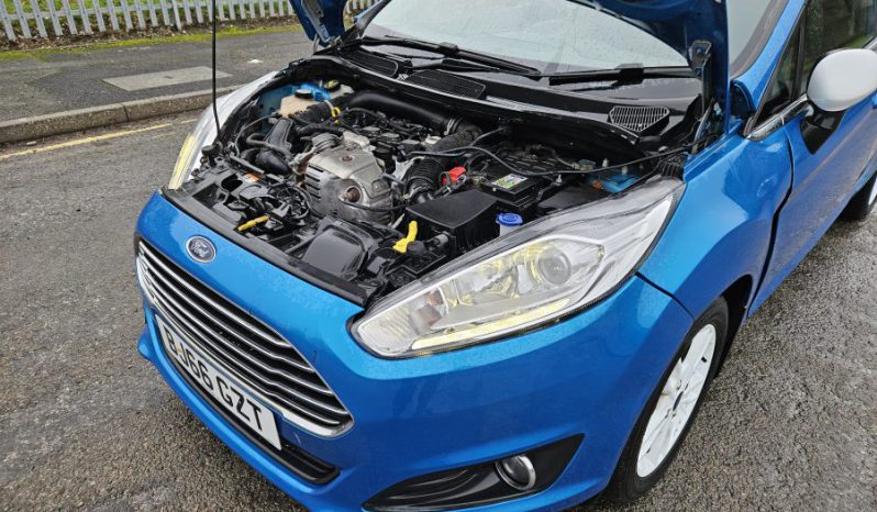 2016 66 FORD FIESTA 1.0 EcoBoost Zetec Blue 5dr Damaged Salvage full