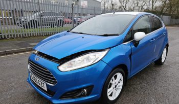 2016 66 FORD FIESTA 1.0 EcoBoost Zetec Blue 5dr Damaged Salvage full