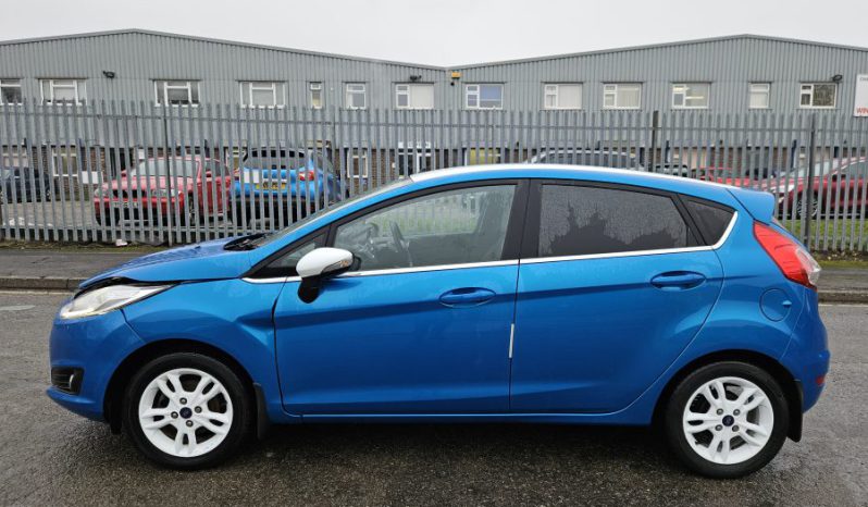2016 66 FORD FIESTA 1.0 EcoBoost Zetec Blue 5dr Damaged Salvage full
