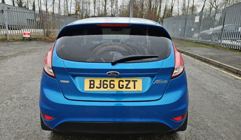 2016 66 FORD FIESTA 1.0 EcoBoost Zetec Blue 5dr Damaged Salvage full