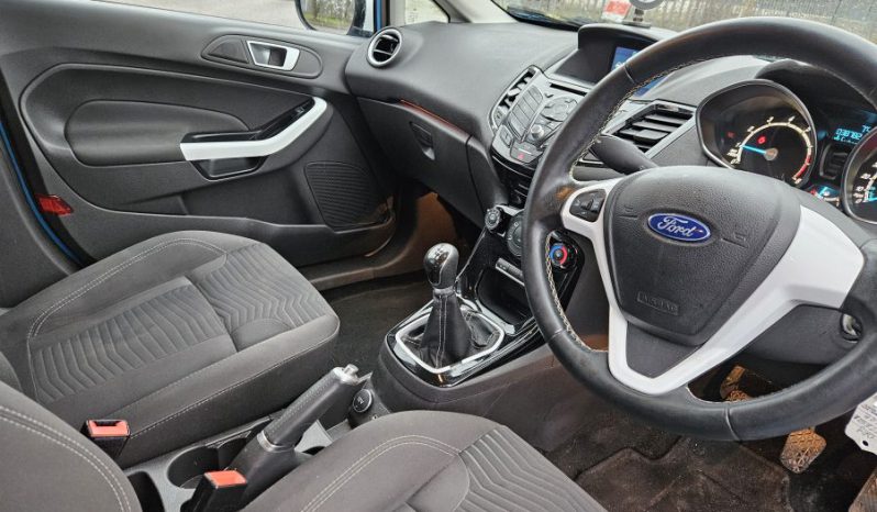 2016 66 FORD FIESTA 1.0 EcoBoost Zetec Blue 5dr Damaged Salvage full