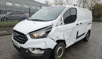 2019 FORD TRANSIT CUSTOM 2.0 TDCi 105ps Low Roof Van Damaged Salvage full