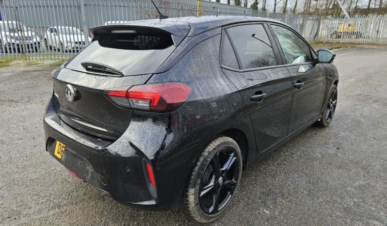 2023 23 VAUXHALL CORSA 1.2 GS 5dr Black Damaged Salvage full