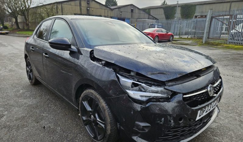 2023 23 VAUXHALL CORSA 1.2 GS 5dr Black Damaged Salvage full