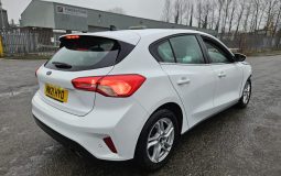 2021 21 Ford Focus DIESEL 1.5 EcoBlue 120 Zetec 5dr White Damaged Salvage