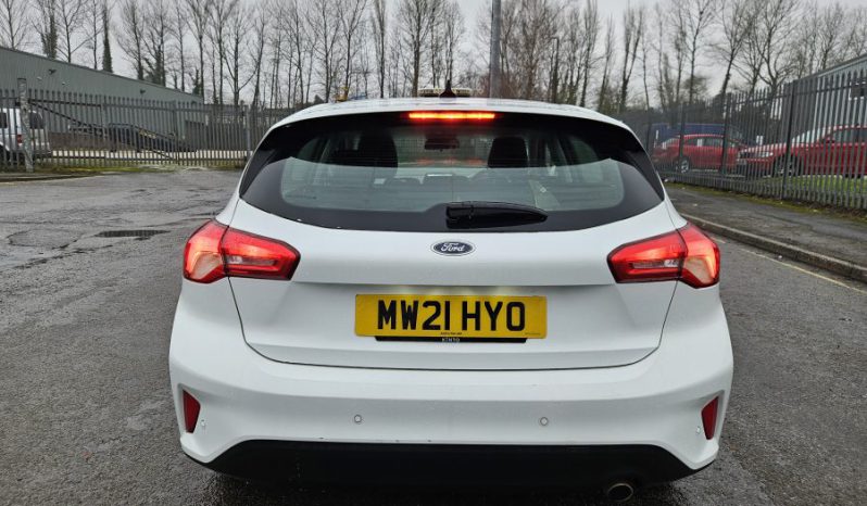 2021 21 Ford Focus DIESEL 1.5 EcoBlue 120 Zetec 5dr White Damaged Salvage full