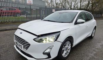 2021 21 Ford Focus DIESEL 1.5 EcoBlue 120 Zetec 5dr White Damaged Salvage full