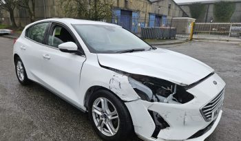 2021 21 Ford Focus DIESEL 1.5 EcoBlue 120 Zetec 5dr White Damaged Salvage full
