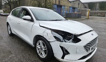 2021 21 Ford Focus DIESEL 1.5 EcoBlue 120 Zetec 5dr White Damaged Salvage full