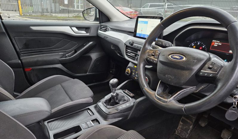2021 21 Ford Focus DIESEL 1.5 EcoBlue 120 Zetec 5dr White Damaged Salvage full