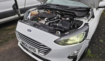 2021 21 Ford Focus DIESEL 1.5 EcoBlue 120 Zetec 5dr White Damaged Salvage full
