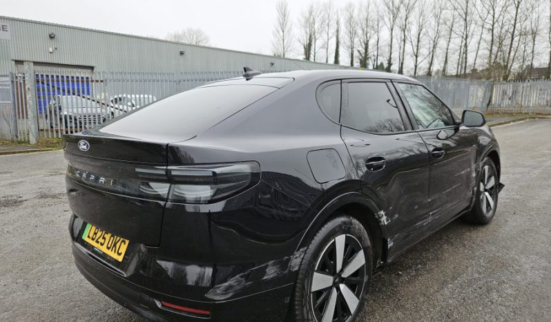 2025 25 FORD CAPRI 210kW Select 77kWh 5dr Auto Black Dmaged Salvage CAT N full