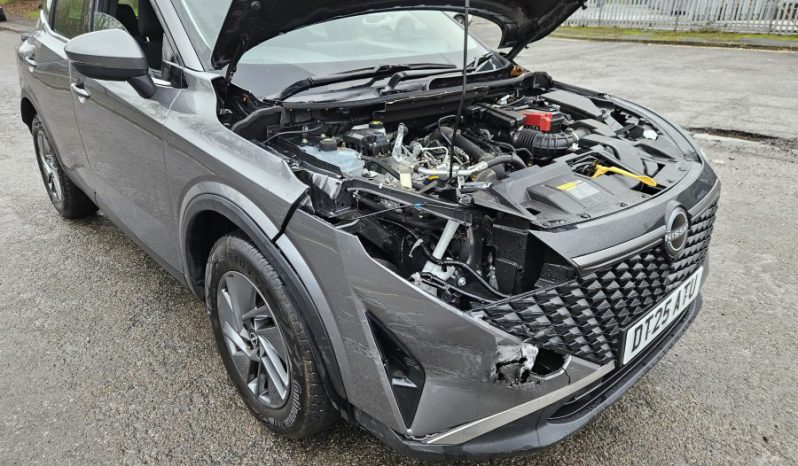 2025 25 NISSAN QASHQAI 1.3 DiG-T MH Acenta Premium 5dr Damaged Salvage full