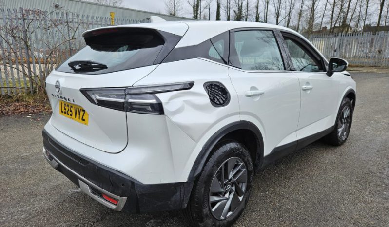 2025 NISSAN QASHQAI 1.3 DiG-T MH 158 Acenta Premium 5dr Xtronic Damaged Salvage full