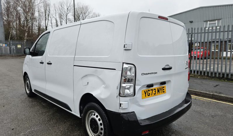 2023 73 CITROEN DISPATCH 1000 1.5 BlueHDi 100 Van Enterprise  Damaged Salvage full