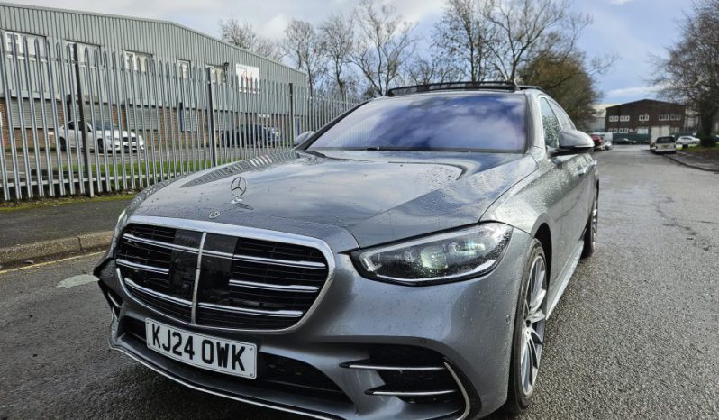 2024 MERCEDES-BENZ S CLASS S350d L 313 AMG Line Premium Damaged Salvage CAT N full