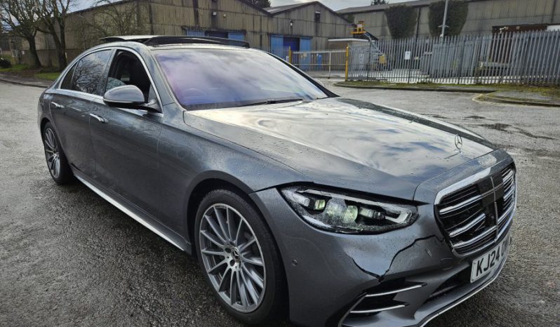 2024 MERCEDES-BENZ S CLASS S350d L 313 AMG Line Premium Damaged Salvage CAT N full