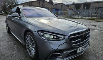 2024 MERCEDES-BENZ S CLASS S350d L 313 AMG Line Premium Damaged Salvage CAT N full