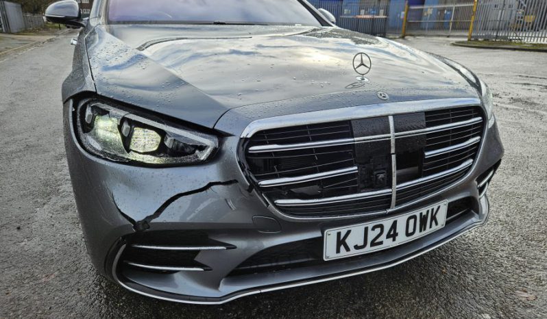 2024 MERCEDES-BENZ S CLASS S350d L 313 AMG Line Premium Damaged Salvage CAT N full