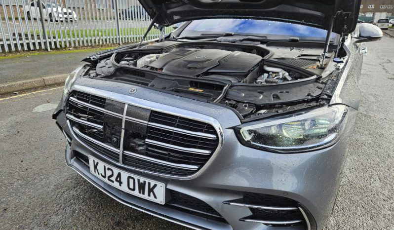 2024 MERCEDES-BENZ S CLASS S350d L 313 AMG Line Premium Damaged Salvage CAT N full
