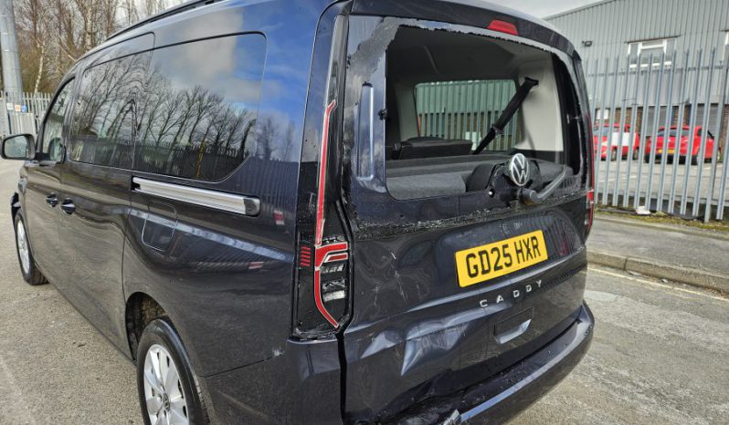 2025 VOLKSWAGEN CADDY MAXI TSI Life 116 DSG [Tech Pack] Damaged Salvage CAT N full