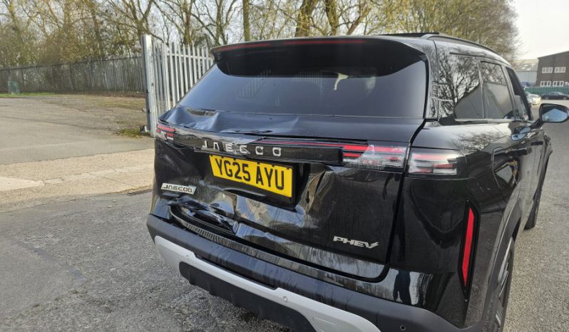 2025 25 JAECOO 7 1.5T SHS Luxury 5dr Auto Black Damaged Salvage CAT N full