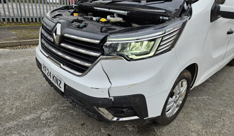 2024 24 RENAULT TRAFIC LL30 Blue dCi 130 Extra Van Damaged Salvage CAT N full