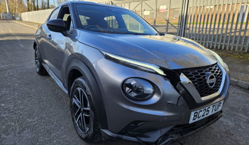 2025 25 NISSAN JUKE 1.0 DiG-T N-Connecta 5dr DCT Auto Damaged Salvage full