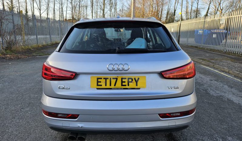 2017 AUDI Q3 1.4T FSI Sport 5dr S Tronic Auto Silver Damaged Salvage full
