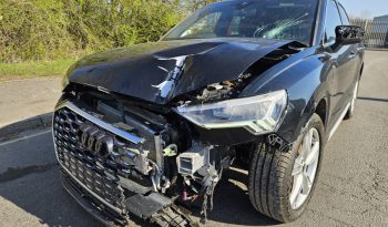 2023 23 AUDI Q3 45 TFSI e S Line 5dr S Tronic Black Damaged Salvage full