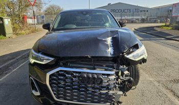 2023 23 AUDI Q3 45 TFSI e S Line 5dr S Tronic Black Damaged Salvage full