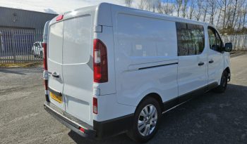 2024 RENAULT TRAFIC LL30 Blue dCi 170 Sport Crew Van EDC 6 Seats Damaged Salvage full