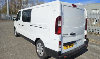 2024 RENAULT TRAFIC LL30 Blue dCi 170 Sport Crew Van EDC 6 Seats Damaged Salvage full