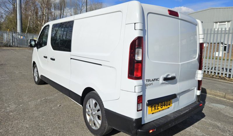 2024 RENAULT TRAFIC LL30 Blue dCi 170 Sport Crew Van EDC 6 Seats Damaged Salvage full