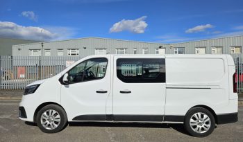 2024 RENAULT TRAFIC LL30 Blue dCi 170 Sport Crew Van EDC 6 Seats Damaged Salvage full