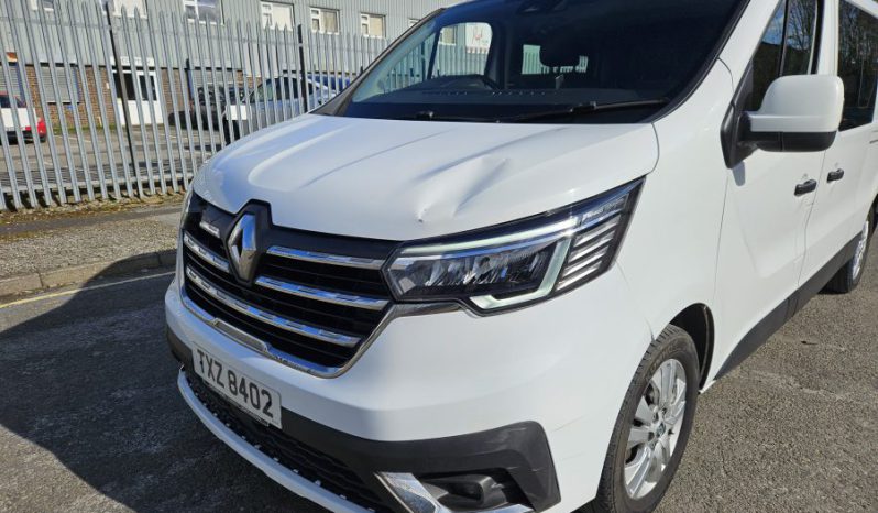 2024 RENAULT TRAFIC LL30 Blue dCi 170 Sport Crew Van EDC 6 Seats Damaged Salvage full