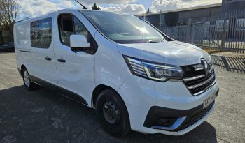 2024 RENAULT TRAFIC LL30 Blue dCi 170 Sport Crew Van EDC 6 Seats Damaged Salvage full