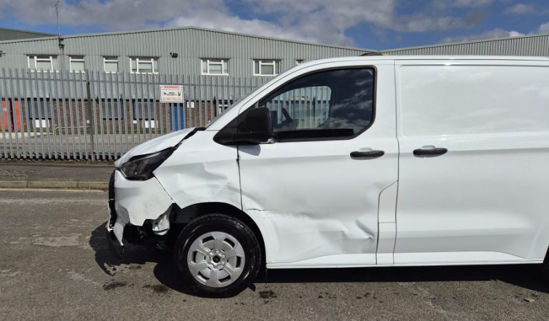 2025 25 FORD TRANSIT CUSTOM 2.0 EcoBlue 110ps H1 Van Trend Damaged Salvage full