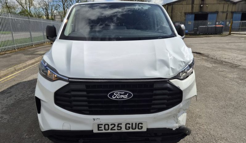 2025 25 FORD TRANSIT CUSTOM 2.0 EcoBlue 110ps H1 Van Trend Damaged Salvage full
