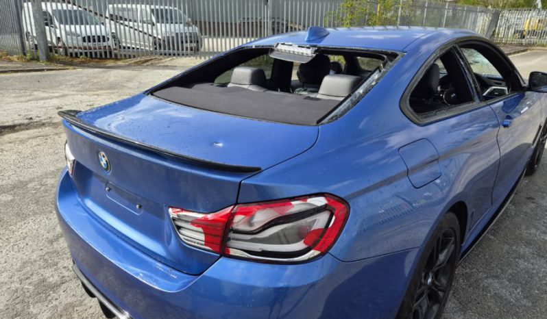 2017 BMW 4 SERIES 420d 190 xDrive M Sport Auto Prof Media Vandal Damaged Salvage CAT N full