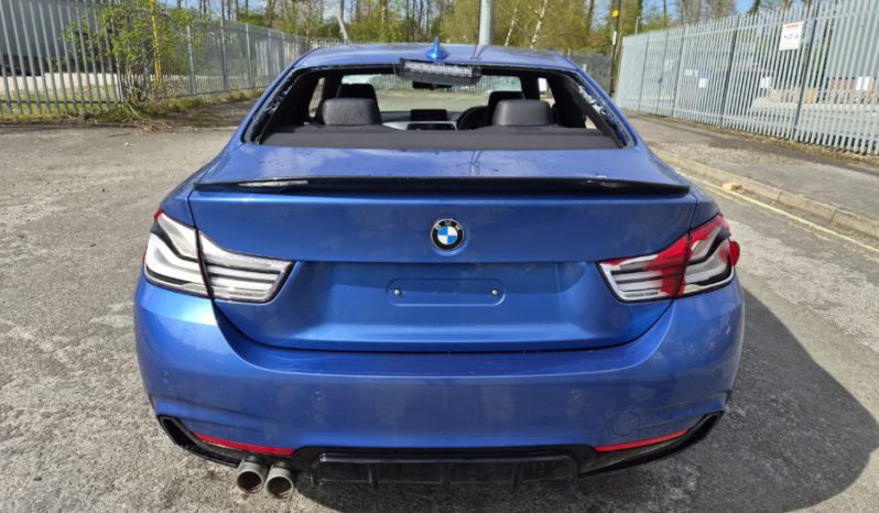 2017 BMW 4 SERIES 420d 190 xDrive M Sport Auto Prof Media Vandal Damaged Salvage CAT N full